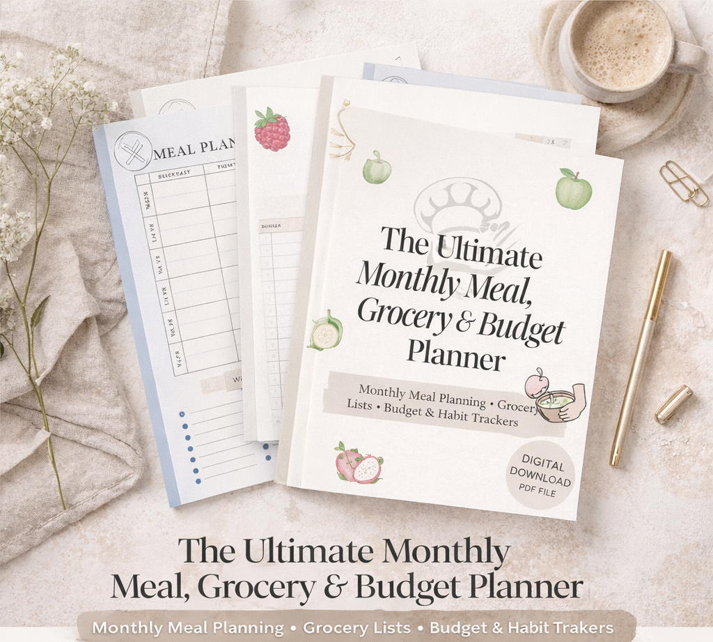 The Ultimate Monthly Meal & Budget Planner